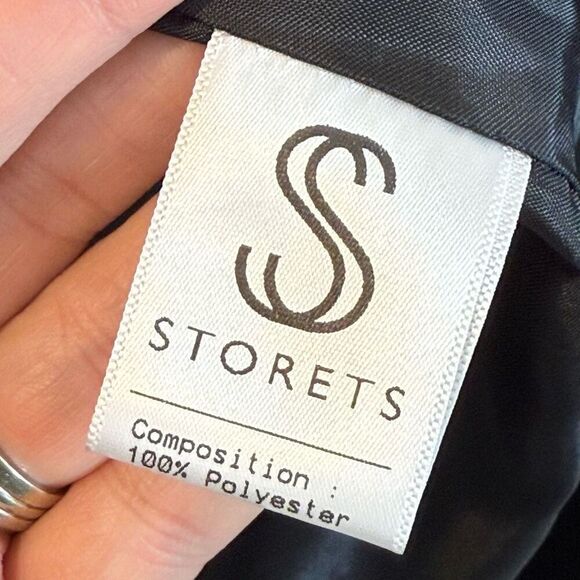 NWT Storets Re:born Sia Double Button Black Blazer Mini Dress Women’s S/M - Picture 9 of 14
